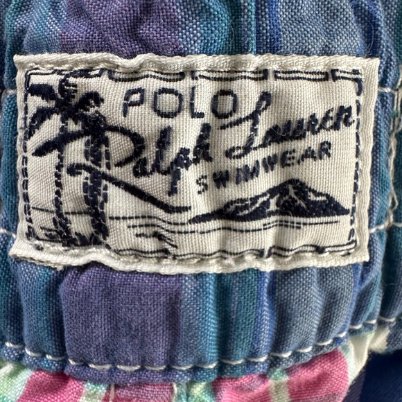 Polo by Ralph Lauren Blue and Pink Plaid Shorts - Picture 5 of 6